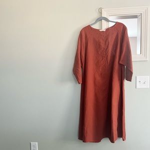 Elizabeth Suzann Artist Dress - OS - Midweight Terra Linen